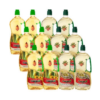  ذرت و آفتابگردان و روغن زیتون تصفیه کارمیسن - 920 میلی لیتر بسته 12 عددی6362c08f38e3c69540